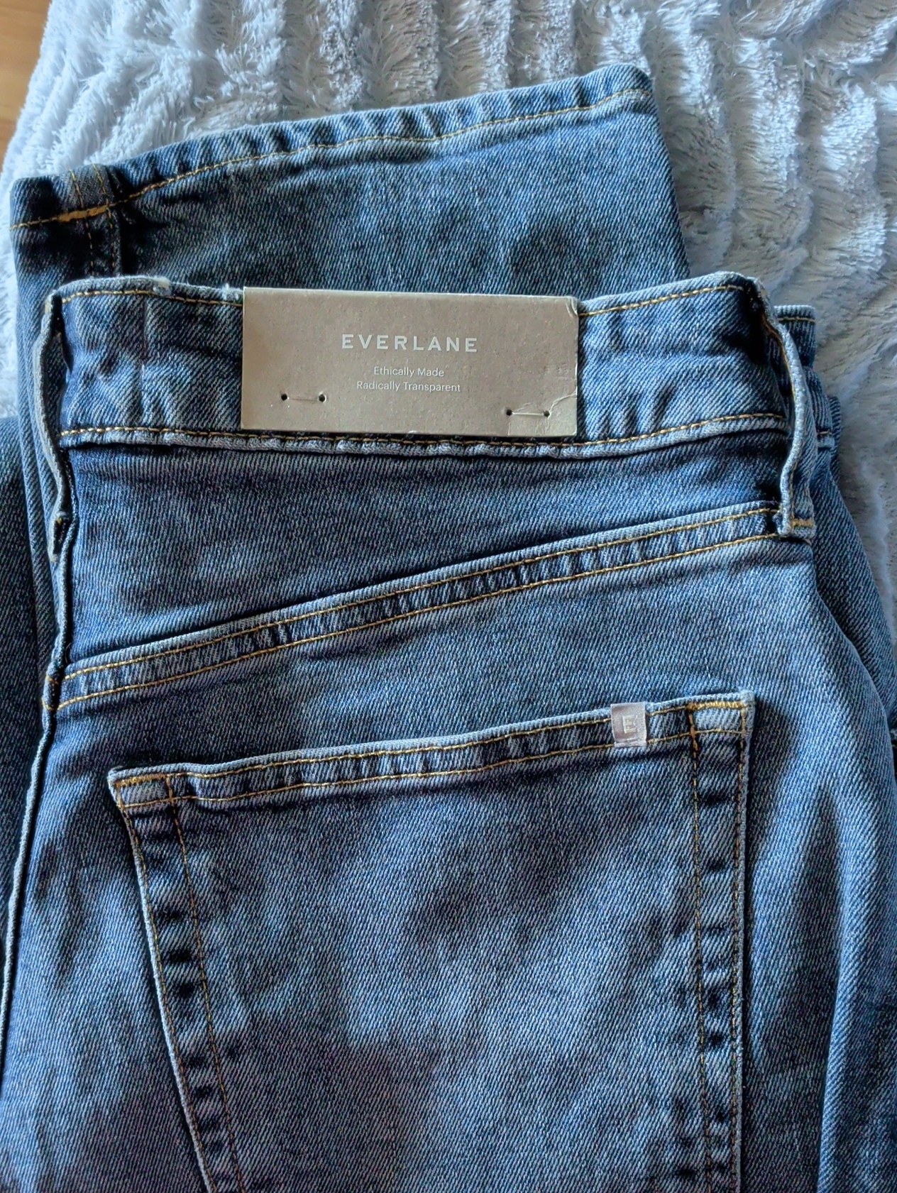 Everlane Medium Wash Blue Denim Jeans